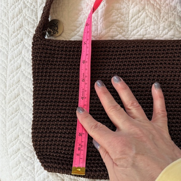 The Sak Dark Brown Crochet Bag New - Picture 7 of 7